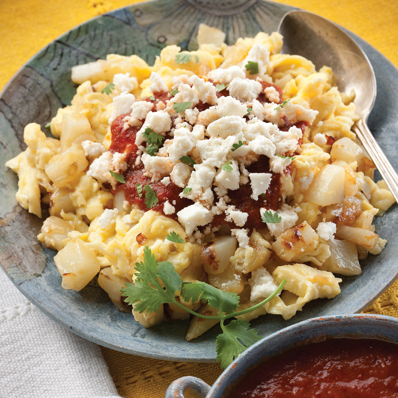 Potato and Egg Scramble